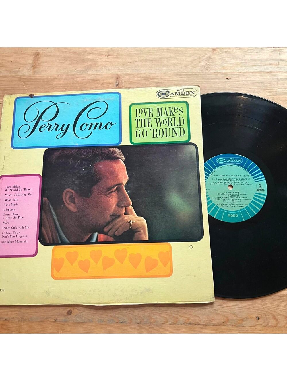 Perry Como - Loves make the World go' Round 33rpm VG+ VR19
